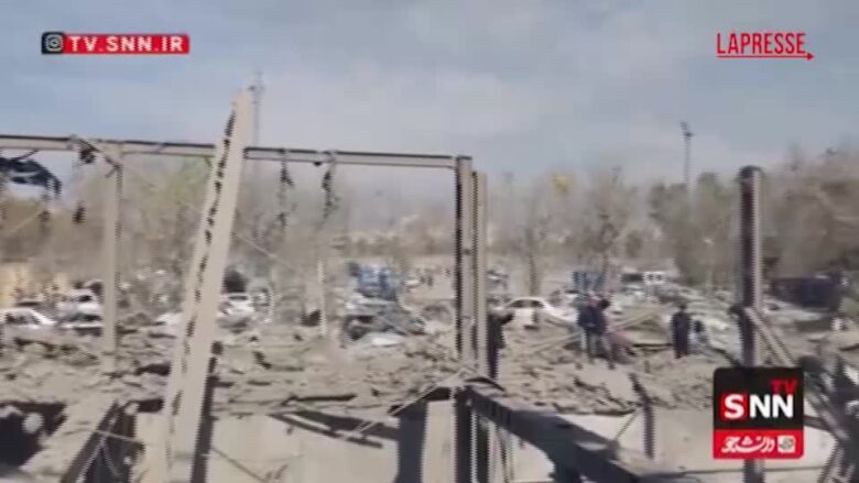 Iran, attacchi di Usa e Israele: distrutto un complesso sportivo