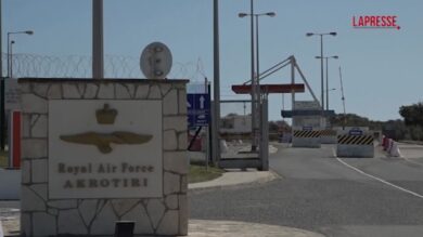 Iran, allarme nella base aerea britannica a Cipro