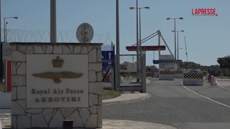 Iran, allarme nella base aerea britannica a Cipro