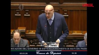 Iran, Crosetto: Obiettivo di Teheran è creare caos"