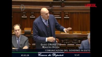 Iran, Crosetto: "Attacco fuori dalle regole del diritto internazionale"