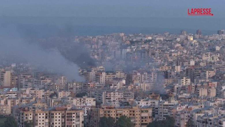 Libano, nuovi attacchi dell’Idf nella periferia sud di Beirut