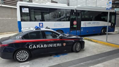 Avellino, autista Air Campania aggredito mentre sale a bordo bus