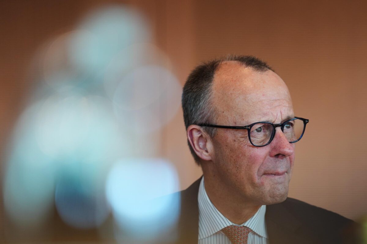 Il cancelliere tedesco Friedrich Merz. (AP Photo/Markus Schreiber)