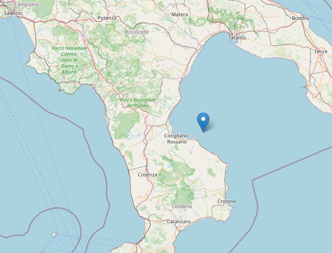 Terremoto nel Cosentino, magnitudo tra 3.8 e 4.3 Terremoto nel Cosentino, magnitudo tra 3.8 e 4.3