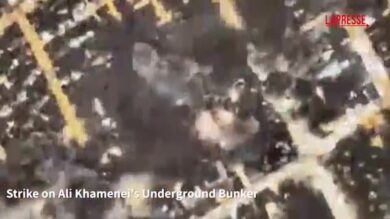 Iran, video dell'IDF: l'attacco al bunker di Ali Khamenei