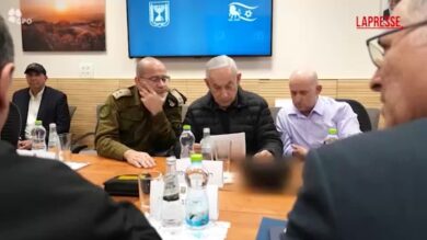 Iran, Netanyahu a una riunione sulla sicurezza con alti funzionari israeliani