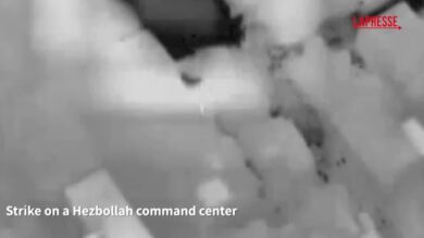 Libano, video dell’Idf: colpite presunte infrastrutture di Hezbollah