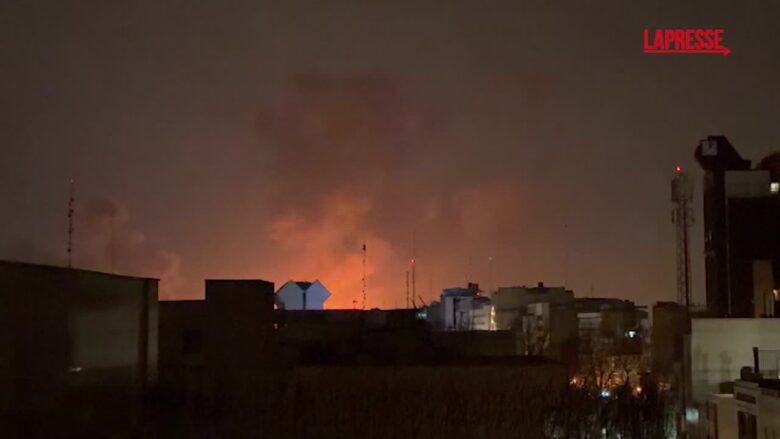 Iran, Israele bombarda Teheran: forti esplosioni nella notte
