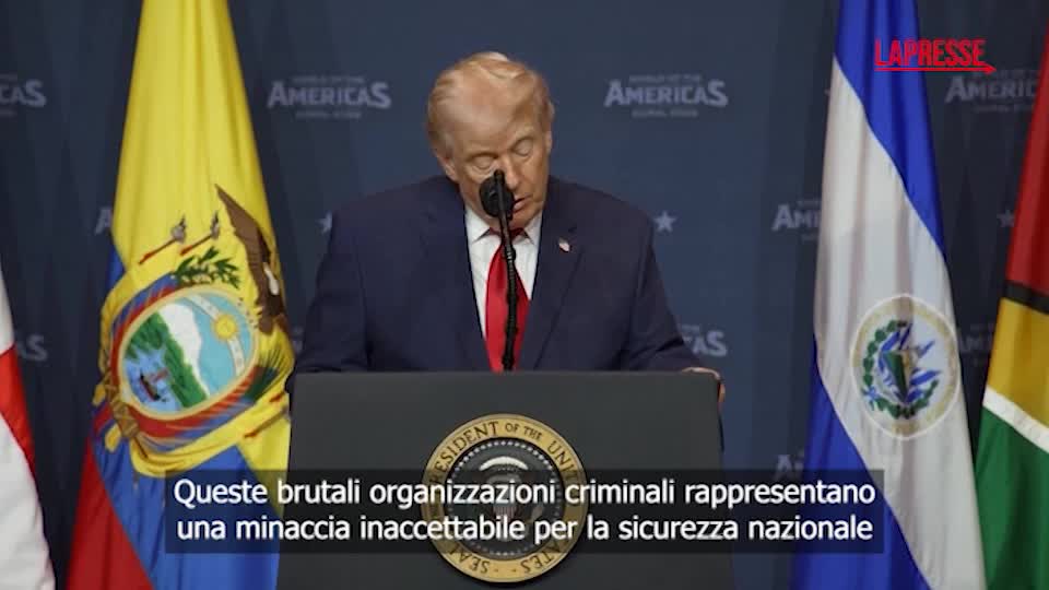 Shield of the Americas, Trump sui cartelli della droga: "Sono un cancro, non li tollereremo più"