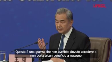 Cina: “La guerra con l’Iran non doveva accadere”