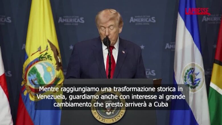 Trump annuncia un "grande cambiamento" in arrivo Cuba