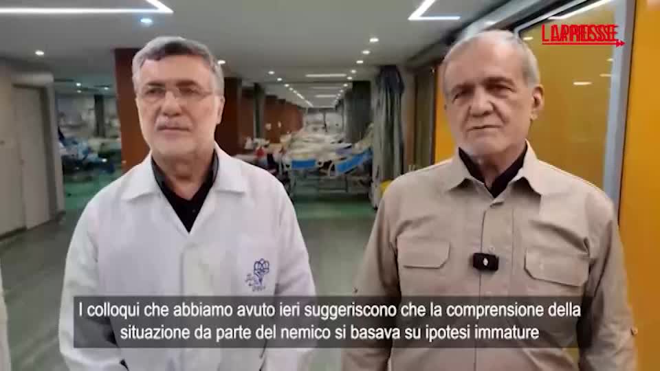 iran pezeshkian saremo costretti a rispondere se attaccati da Lapresse.it iran pezeshkian saremo costretti a rispondere se attaccati