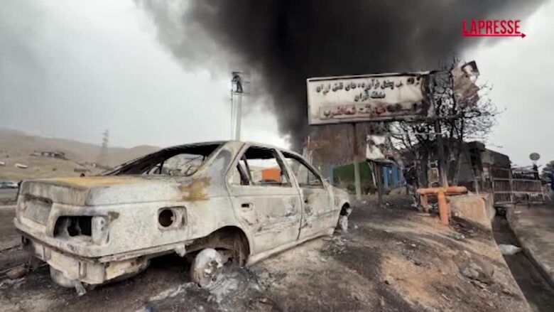 Iran, attacco a raffineria a Teheran: fumo nero sulla città