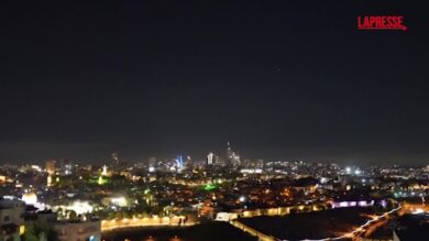 Iran, il video delle bombe a grappolo sganciate sopra Gerusalemme