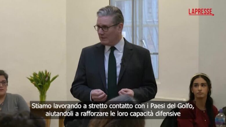 Iran, Starmer: "Aiutiamo i Paesi del Golfo a rafforzare le loro difese"