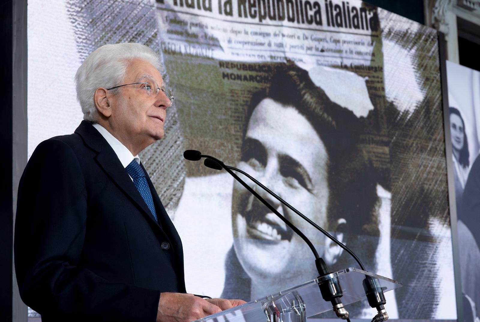 8 marzo, Mattarella: “Non solo leggi, educare al rispetto in famiglia e a scuola”