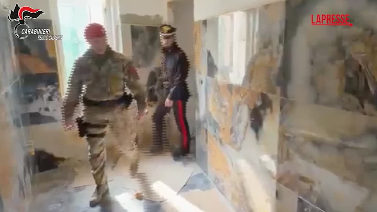 Reggio Calabria, scoperto bunker segreto in abitazione in costruzione