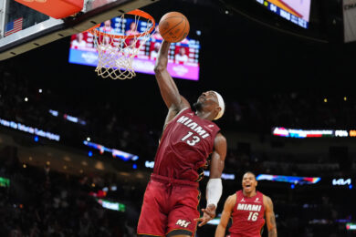 Nba: Bam Adebayo nella storia, prestazione da record contro Washington. Superato Kobe Bryant