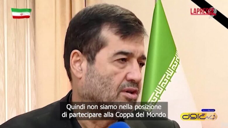 Iran, il ministro dello Sport esclude la partecipazione ai Mondiali di calcio negli Usa