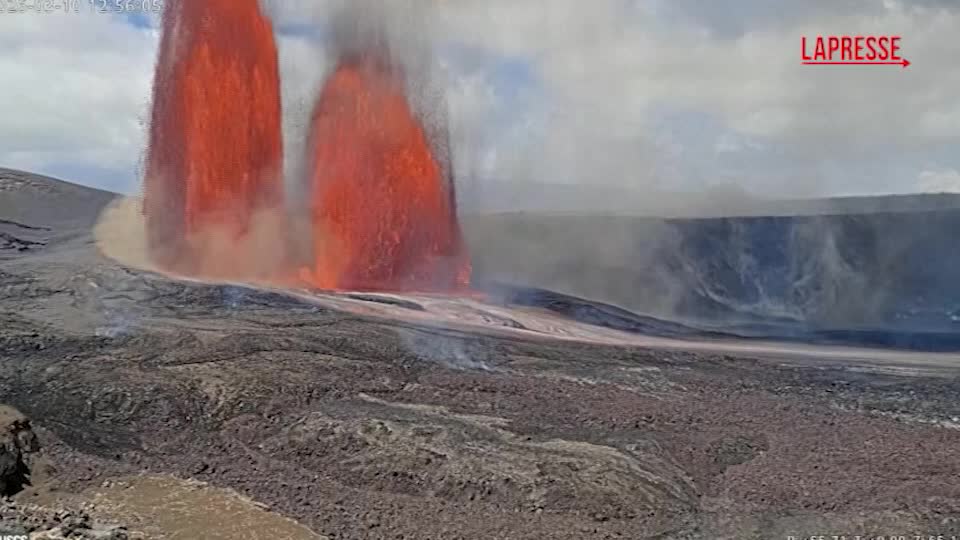 hawaii la nuova eruzione del vulcano kilauea fontane di lava alte fino a 300 metri da Lapresse.it hawaii la nuova eruzione del vulcano kilauea fontane di lava alte fino a 300 metri