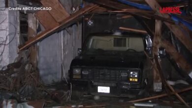 Usa, tornado tra Illinois e Indiana: case distrutte e alberi abbattuti