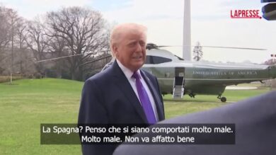 Iran, Trump: "La Spagna non sta collaborando, potremmo tagliare gli scambi commerciali"