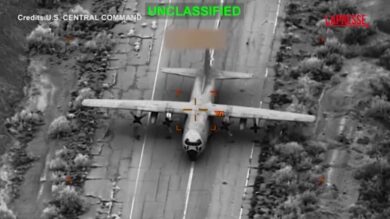 Iran, video mostra attacchi Usa aerei su aerei, camion e imbarcazioni