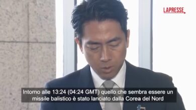 Nord Corea, ministro Difesa Giappone: "Hanno lanciato missile balistico"