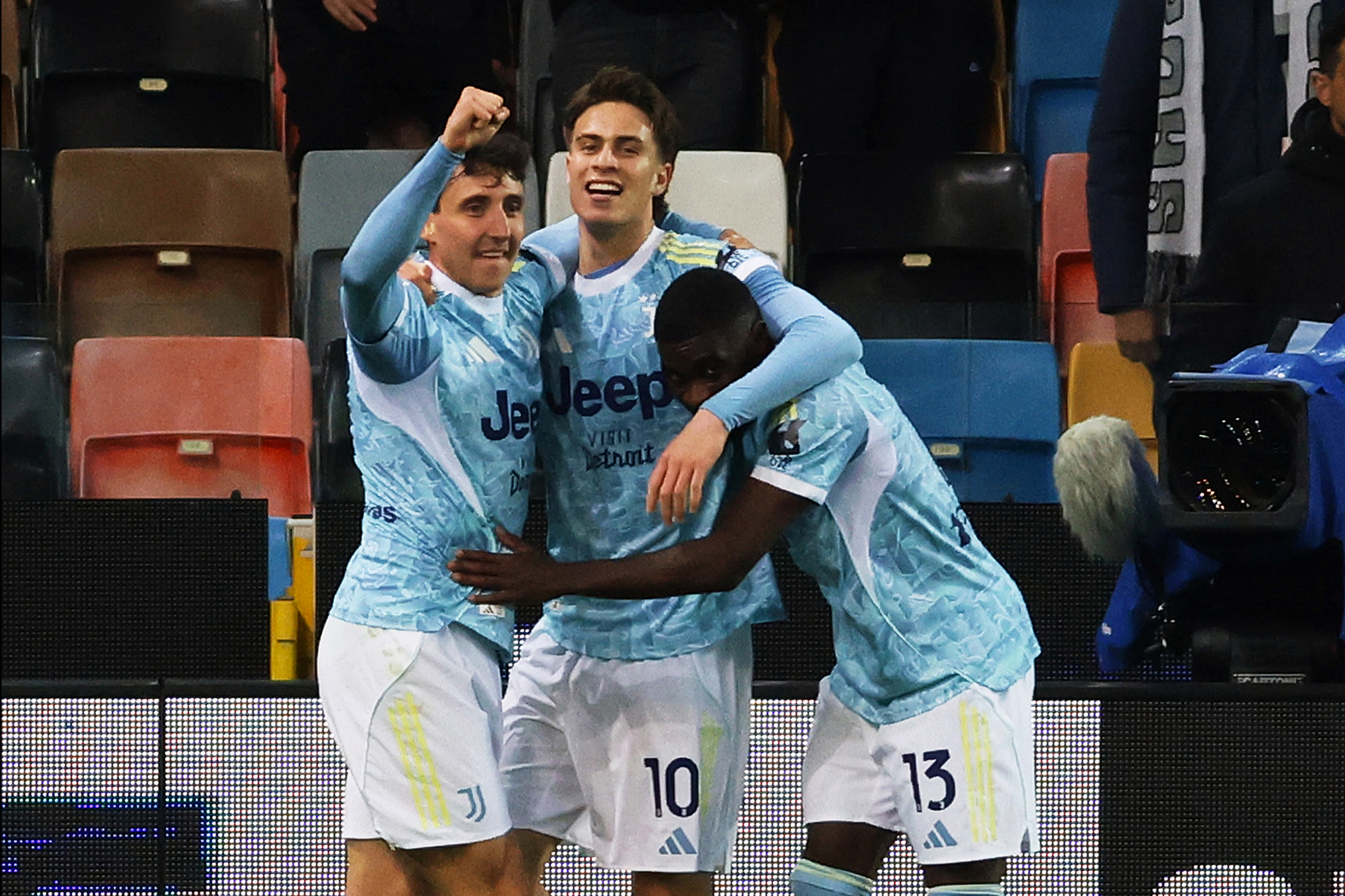 Serie A, Udinese-Juventus 0-1: bianconeri al momento al quarto posto