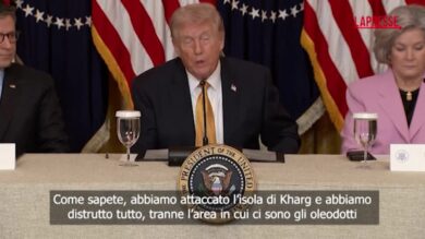 Iran, Trump: "Basta una parola e oleodotti Kharg saranno distrutti"