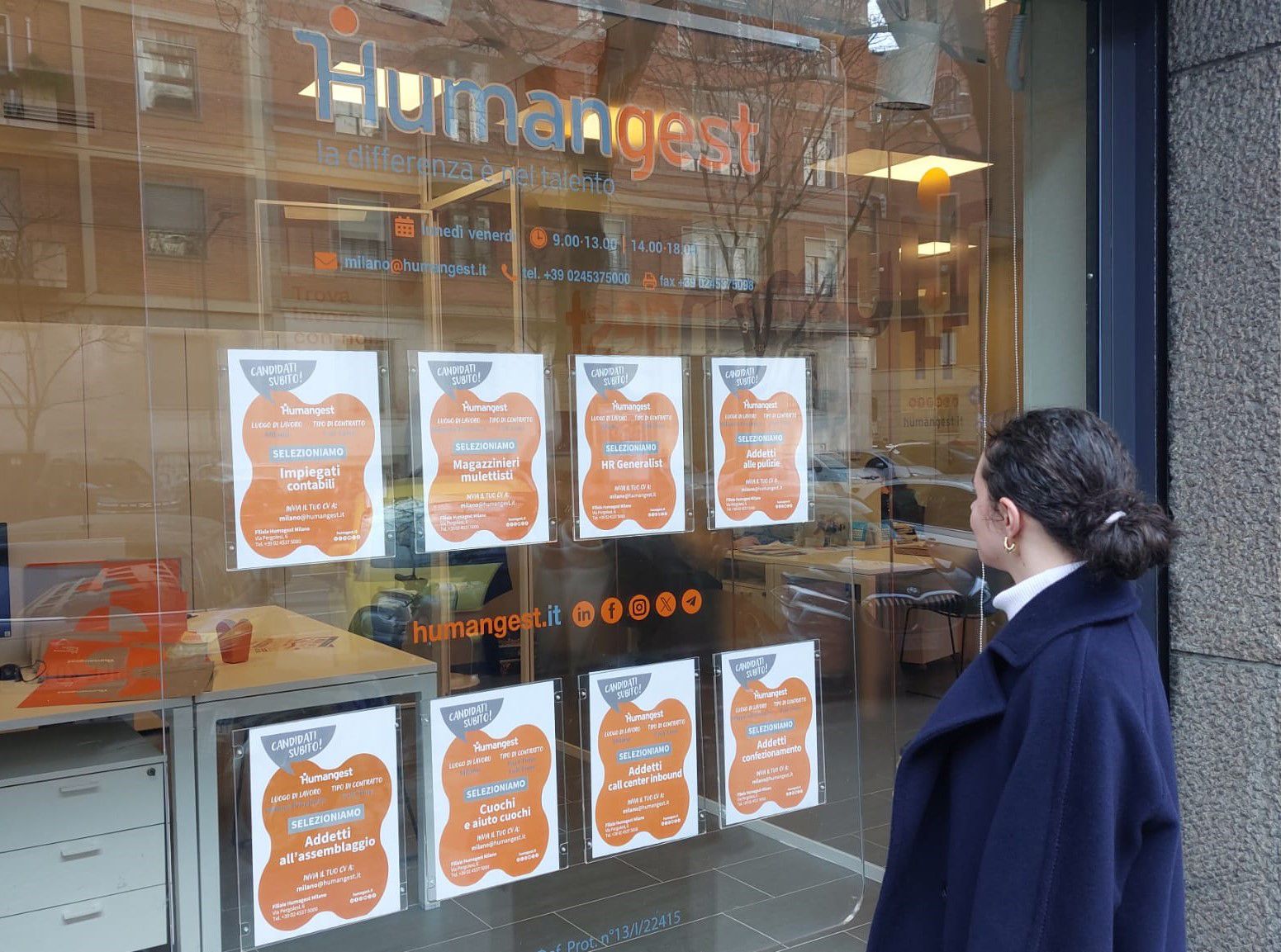 Lavoro, da oggi oltre 2mila posti in tutta Italia con i Job days Humangest