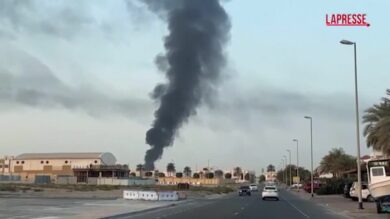 Dubai, drone iraniano all’aeroporto provoca incendio