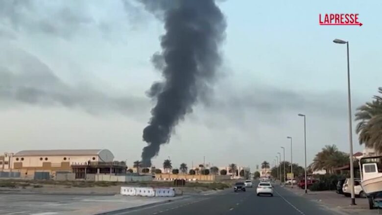 Dubai, drone iraniano all’aeroporto provoca incendio