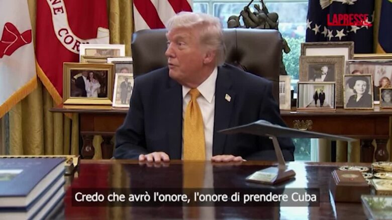 Cuba, Trump: "Penso di poter fare ciò che voglio, prenderla o liberarla"