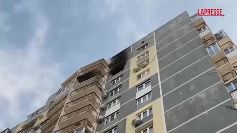 Ucraina, drone di Kiev sulla città russa di Krasnodar: almeno un morto