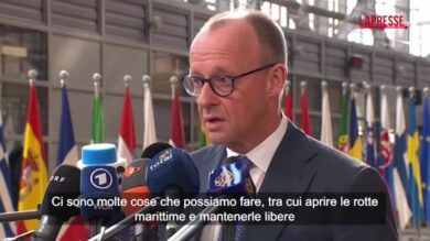 Iran, Merz: "Pronti a sicurezza rotte ma solo dopo stop guerra"