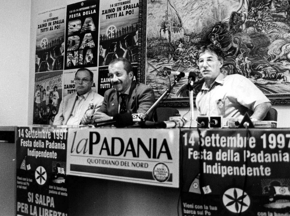 Galleria foto 'Umberto Bossi, le foto storiche del fondatore della Lega' - foto 3