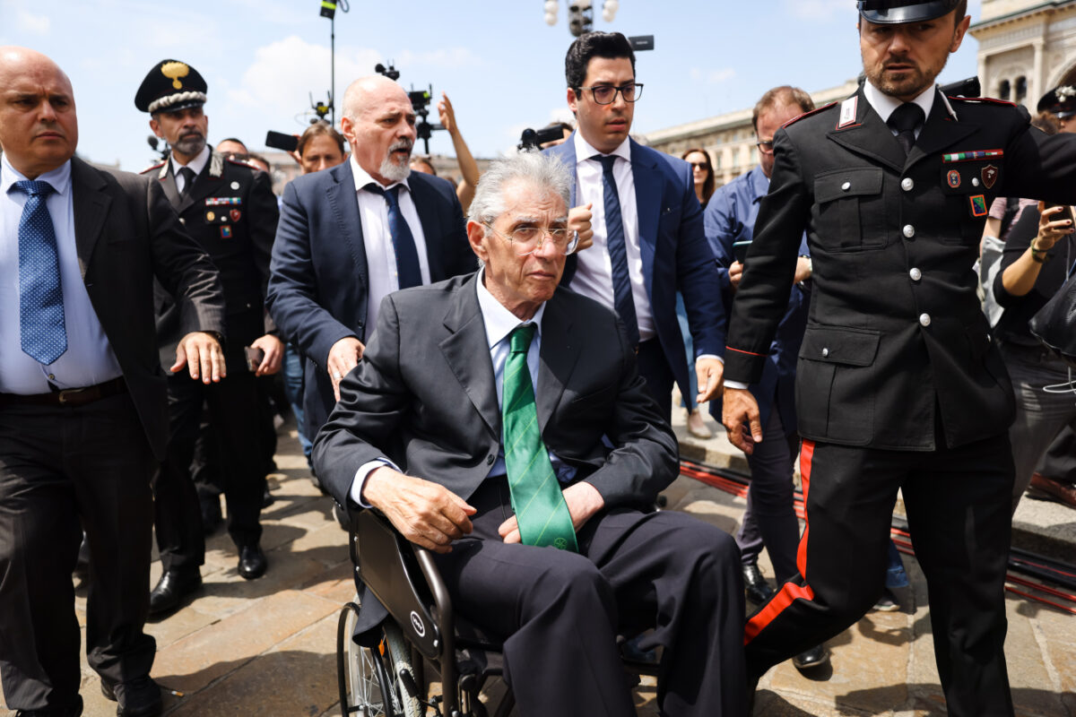 Galleria foto 'Umberto Bossi, le foto storiche del fondatore della Lega' - foto 20