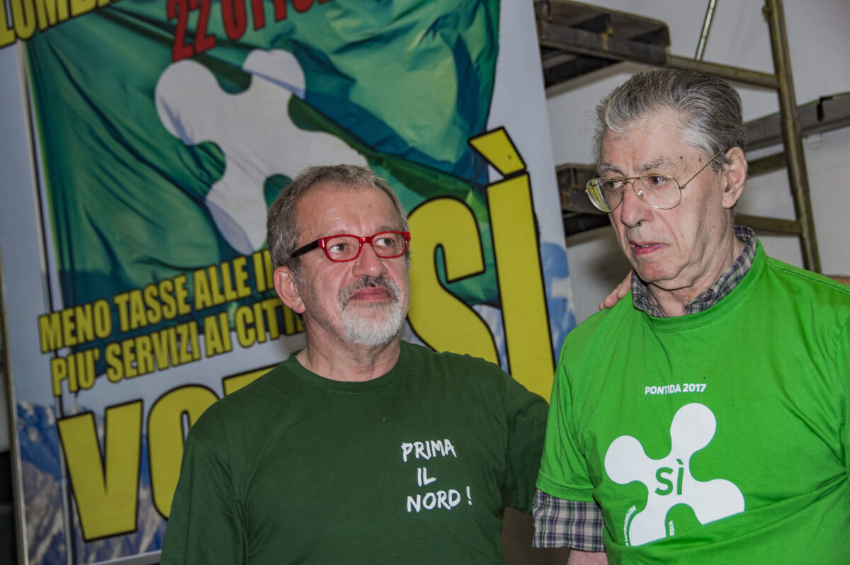 Galleria foto 'Umberto Bossi, le foto storiche del fondatore della Lega' - foto 19