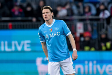 Cagliari-Napoli 0-1, ai partenopei basta il gol di McTominay