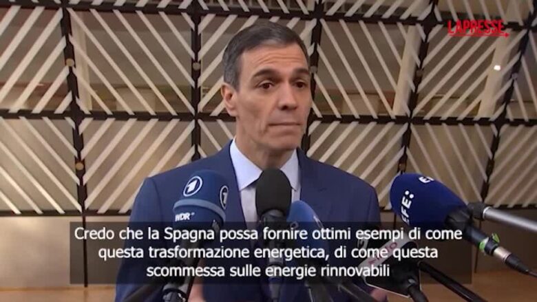 Energia, Sanchez: "Con rinnovabili paghiamo elettricità 14 euro per Megawattora: Italia ne spende oltre 100"