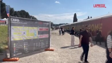 Roma, Gualtieri inaugura l’Expo Village al Circo Massimo dedicato alla Maratona