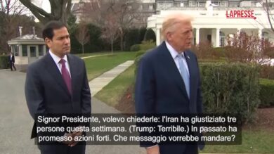 Iran, Trump condanna le esecuzioni: "Terribile". E su Hormuz: "Chi lo usa dovrebbe aiutarci a tenerlo aperto"