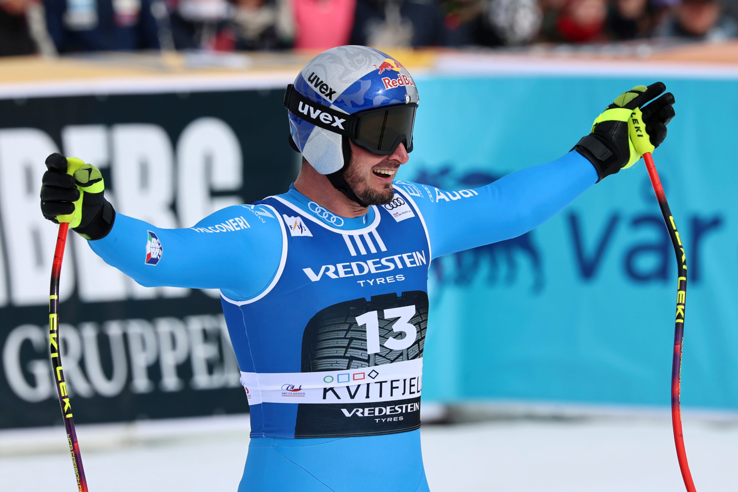 Dominik Paris vince anche il Super-G alle finali di Coppa del Mondo di sci 2026 Dominik Paris vince anche il Super-G alle finali di Coppa del Mondo di sci 2026