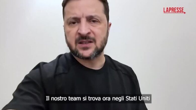 Ucraina, Zelensky: "Diplomazia prosegue e stiamo lavorando per porre fine alla guerra"