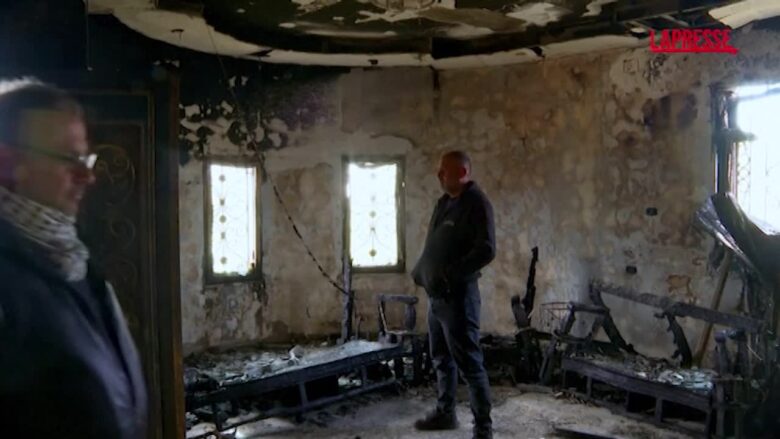 Cisgiordania, le case dei palestinesi bruciate dai coloni israeliani