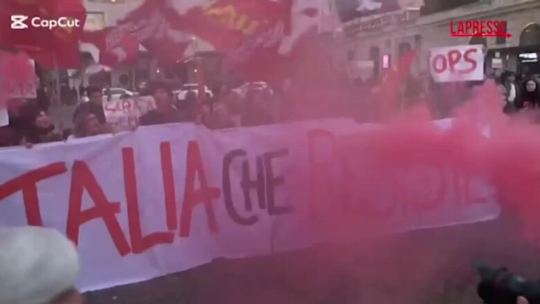 Referendum Giustizia, in corteo per le vie del centro di Roma con i leader del campo largo