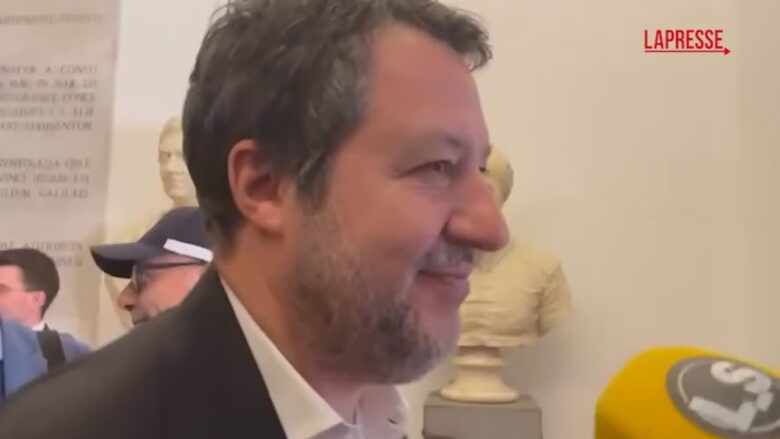 Santanchè, Salvini non risponde ai giornalisti sulle possibili dimissioni della ministra