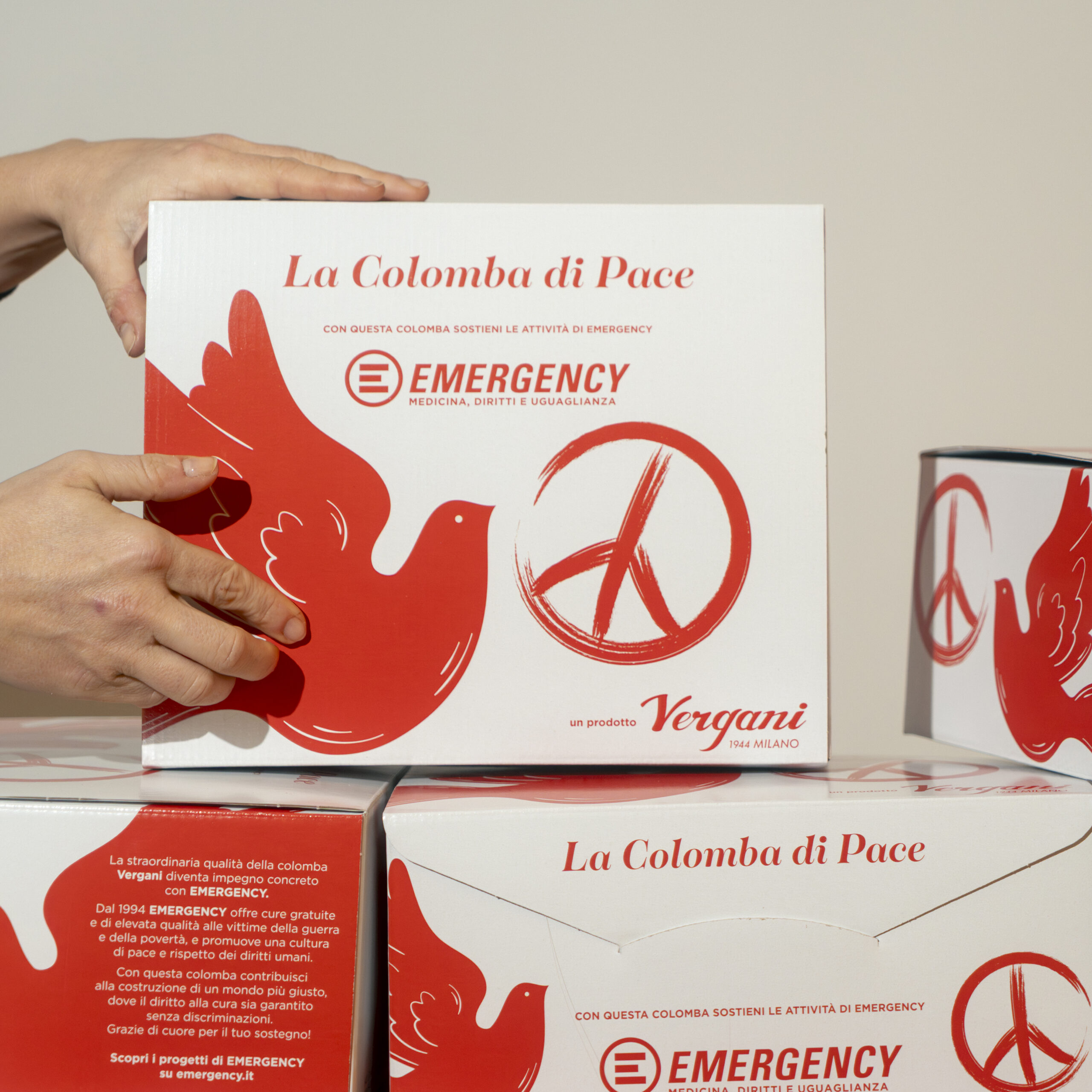 Emergency, a Pasqua arriva la “Colomba di Pace” per supportare le vittime di guerra